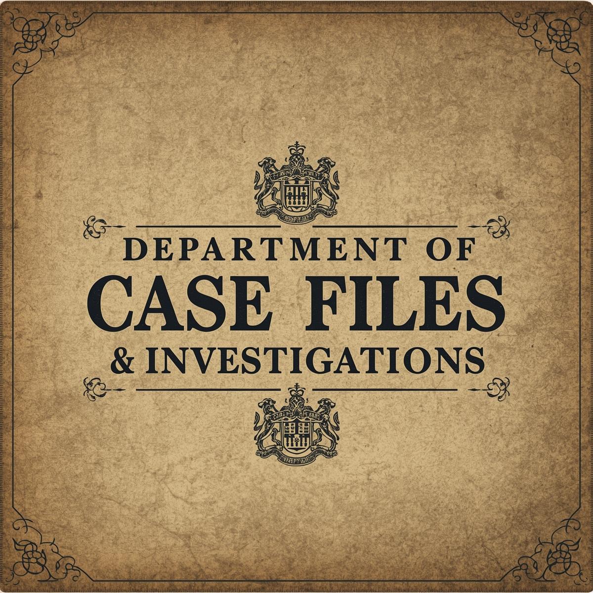 Department of Case Files & Investigations seal